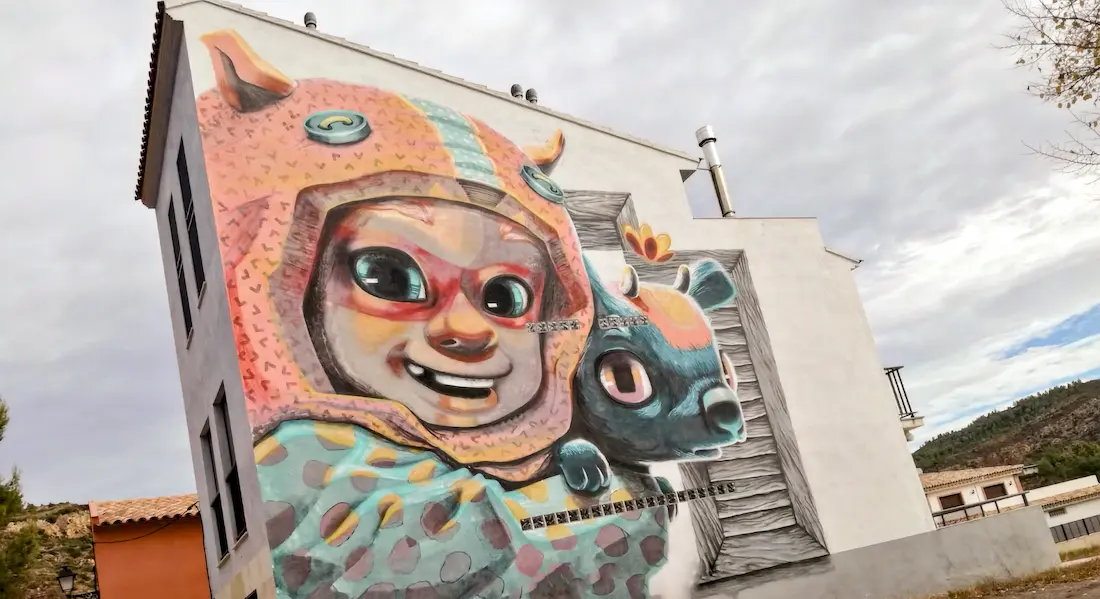 Mural del MIAU de Fanzara