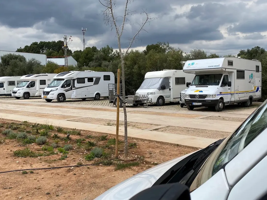 Área de autocaravanas de Onda, Camino Fanzara