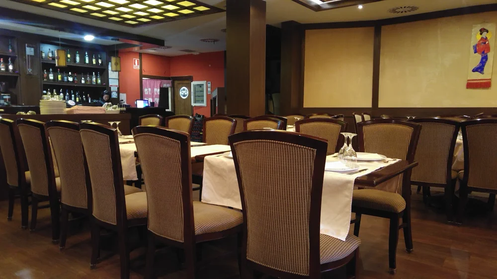Sala interior del restaurante