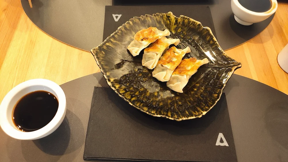 Gyoza al vapor