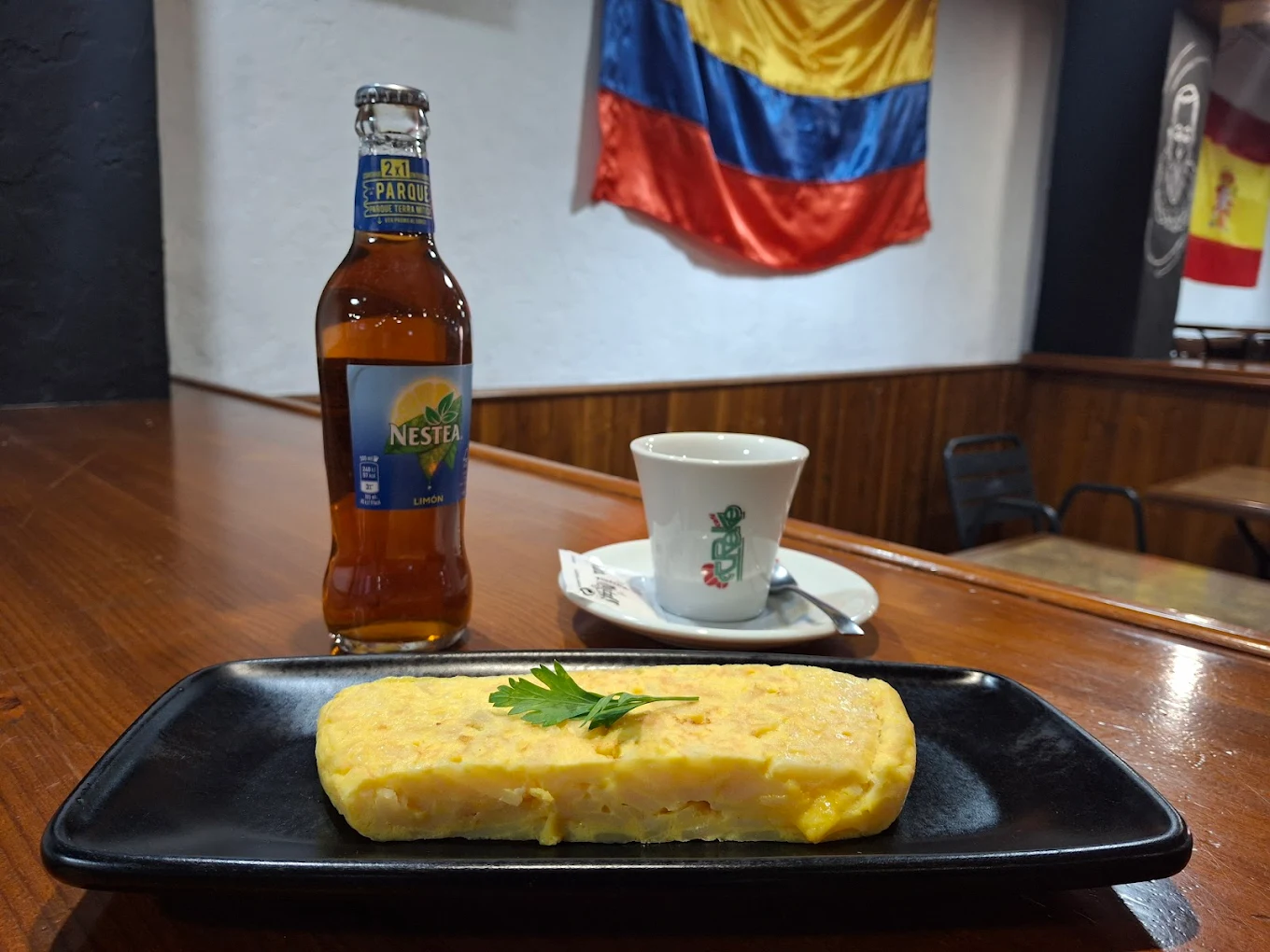 Tortilla española en Bar Cervantes 59, Onda