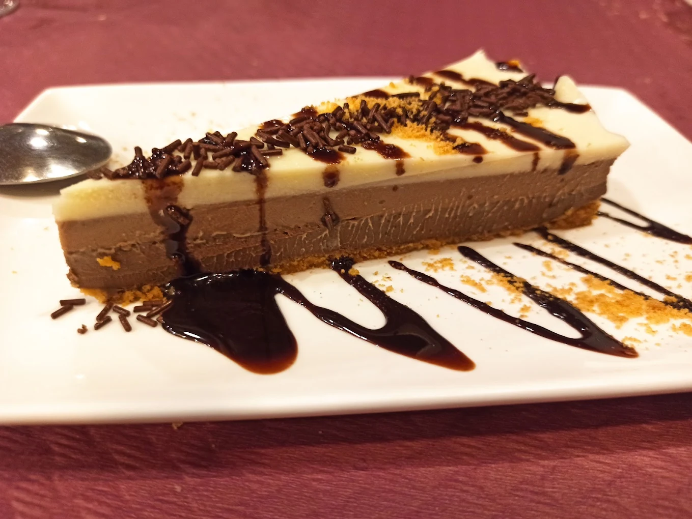 Tarta de chocolate casera