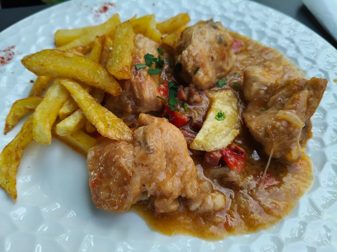 Guiso de carne con patatas