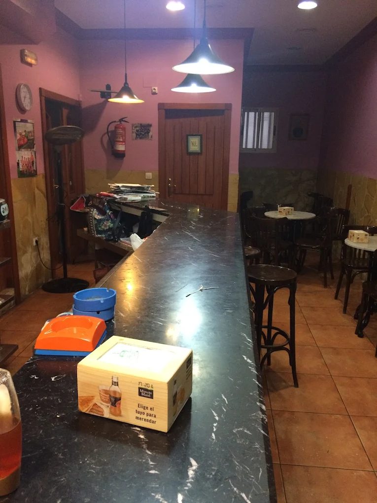 Barra interior del Café Bonaire