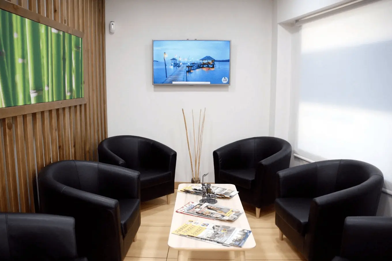 Sala de espera del Centro de Especialidades Odontológicas de Onda