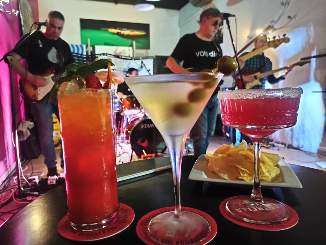 Cóctel en Druida Bar & Drinks Onda