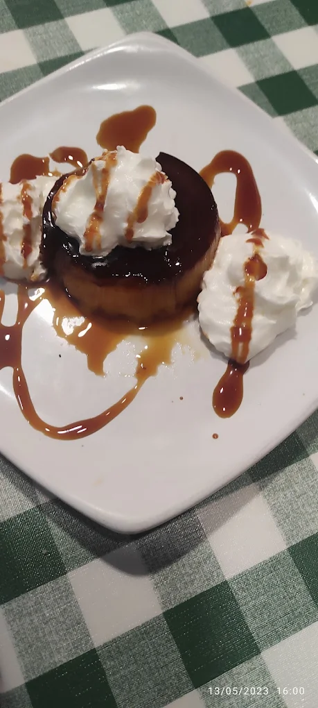 Flan casero de El Rincón Andaluz