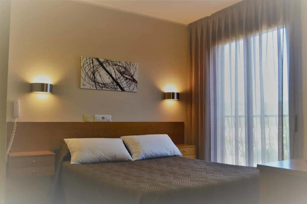 Habitación de matrimonio del Gran Hotel Toledo