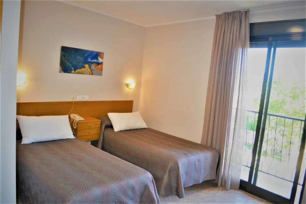 Habitación twin del Gran Hotel Toledo
