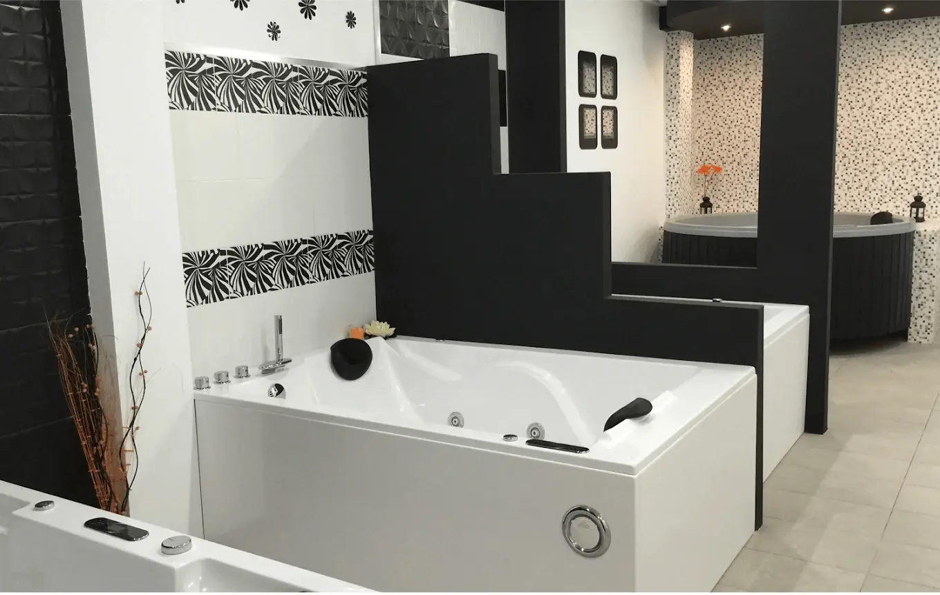 Cabina de ducha en fibra de vidrio