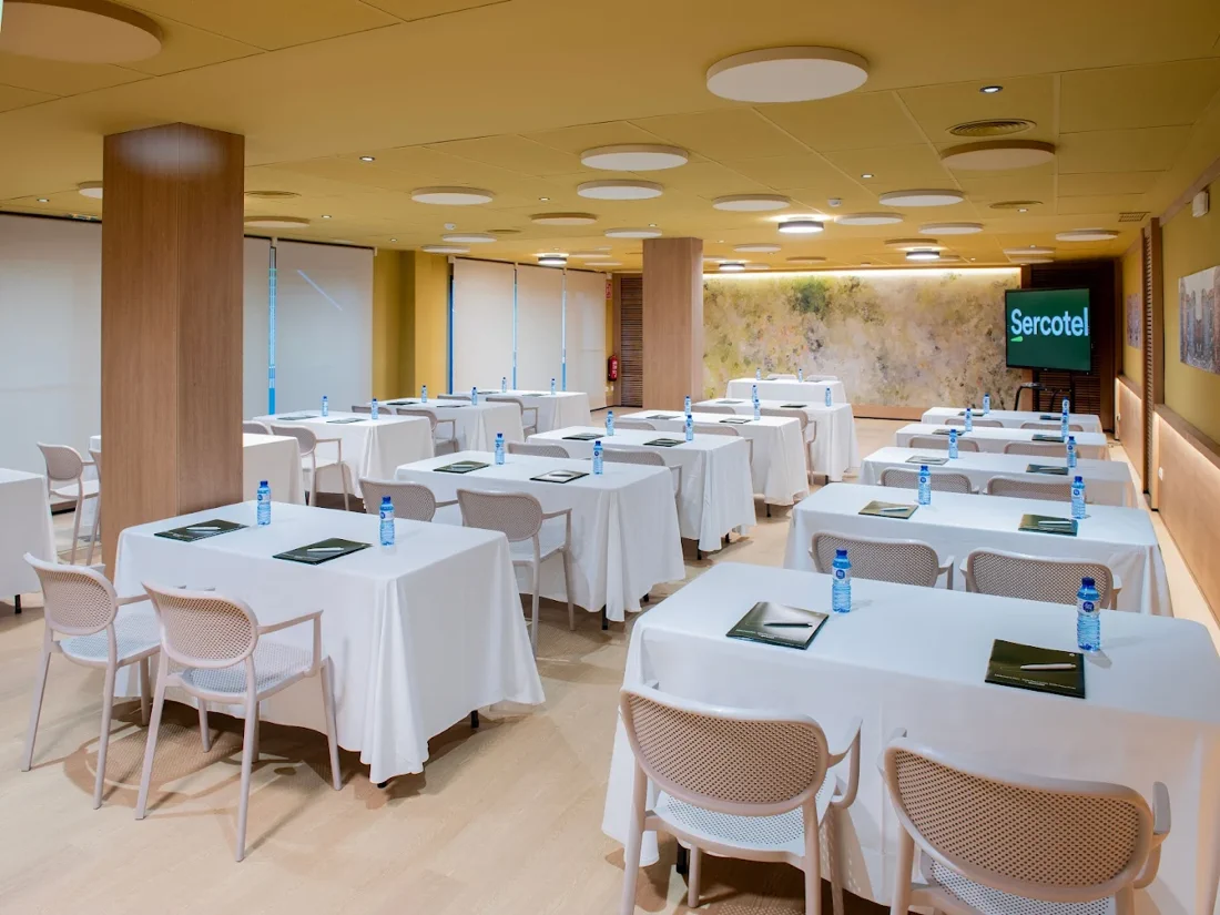Sala de reuniones y eventos del Sercotel Plana Onda