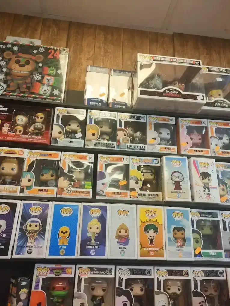 Pared de figuras Funko Pop en Hyppo Toys Onda