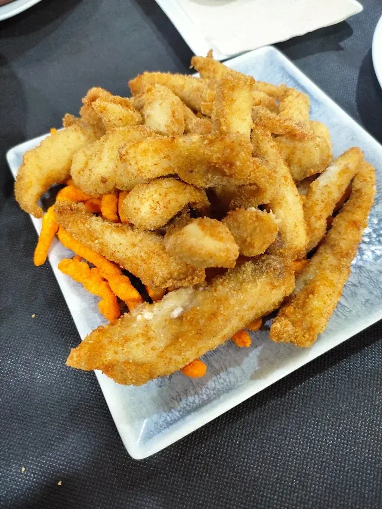Rabas fritas de La Teua Casa