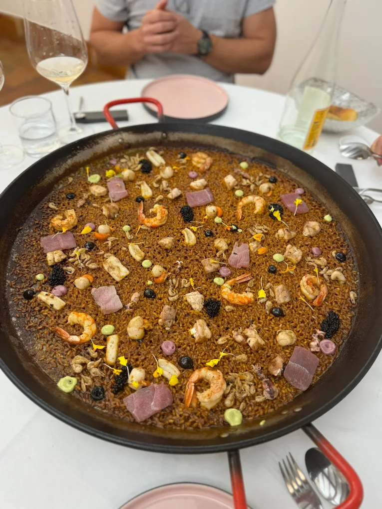 Arroz a banda premiado del restaurante Pistorum