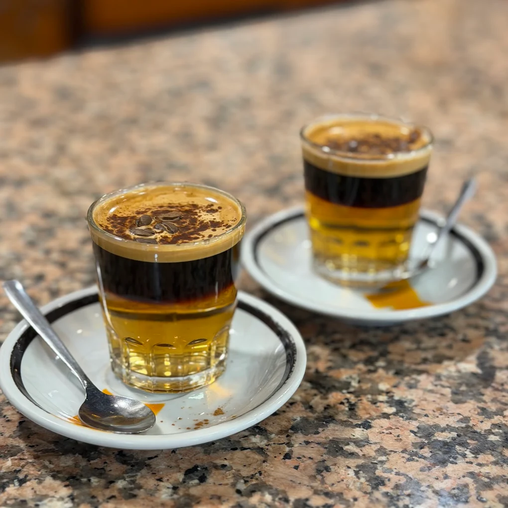 Café y carajillo en Restaurante Autovía