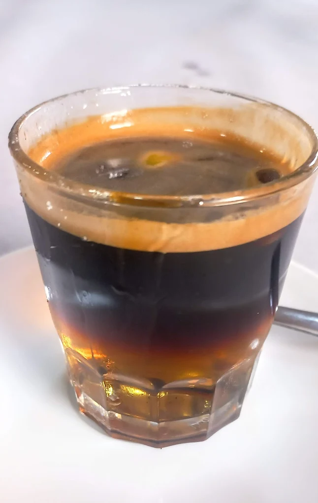Carajillo en Restaurante Hermanos Navarro
