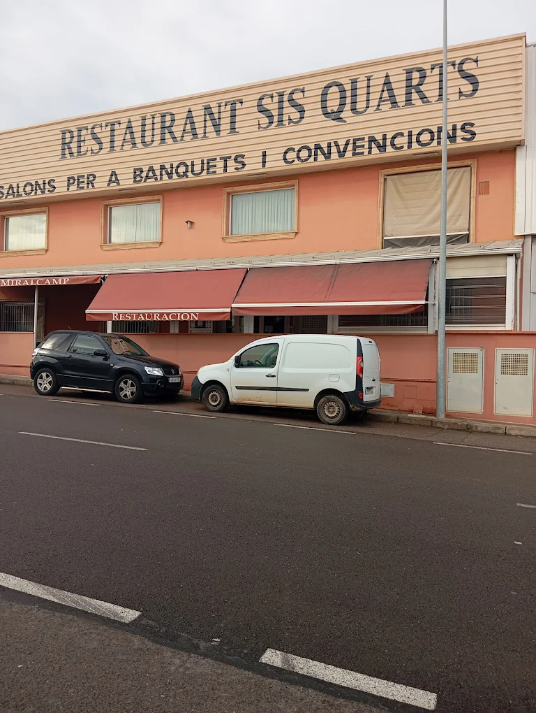 Fachada exterior del Restaurante Sis Quarts