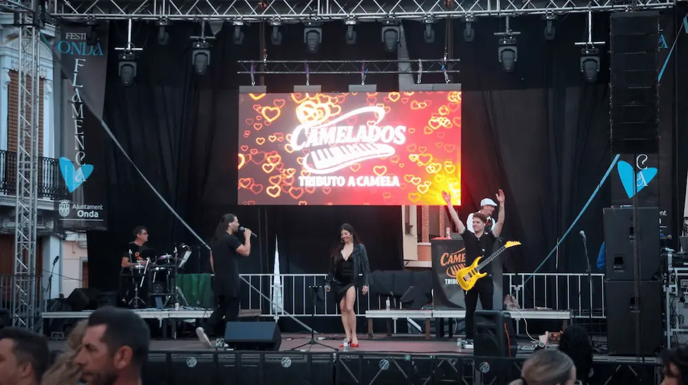 Tributo a Camela en la Feria Flamenca de Onda 2026