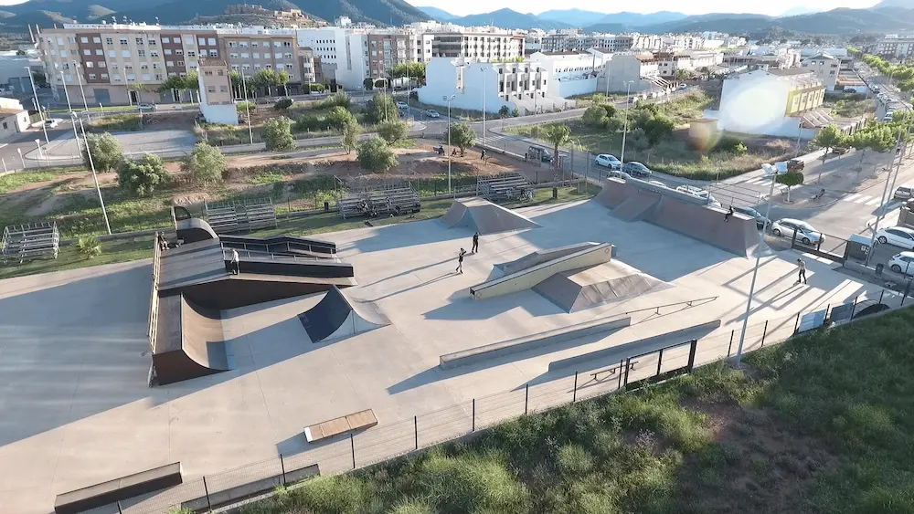 Skatepark d'Onda al carrer Sogorb